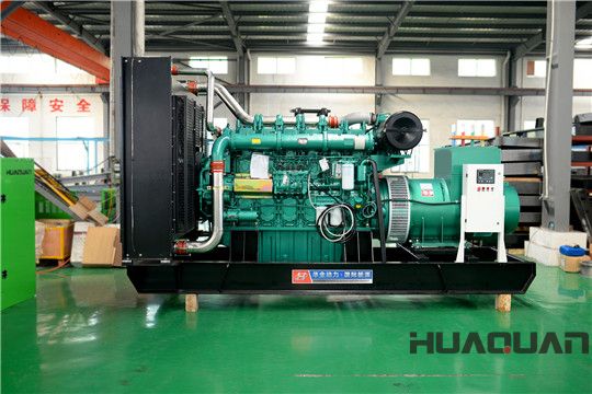 1000kw華全玉柴靜音發電機組觀看新疆沙漠變綠洲